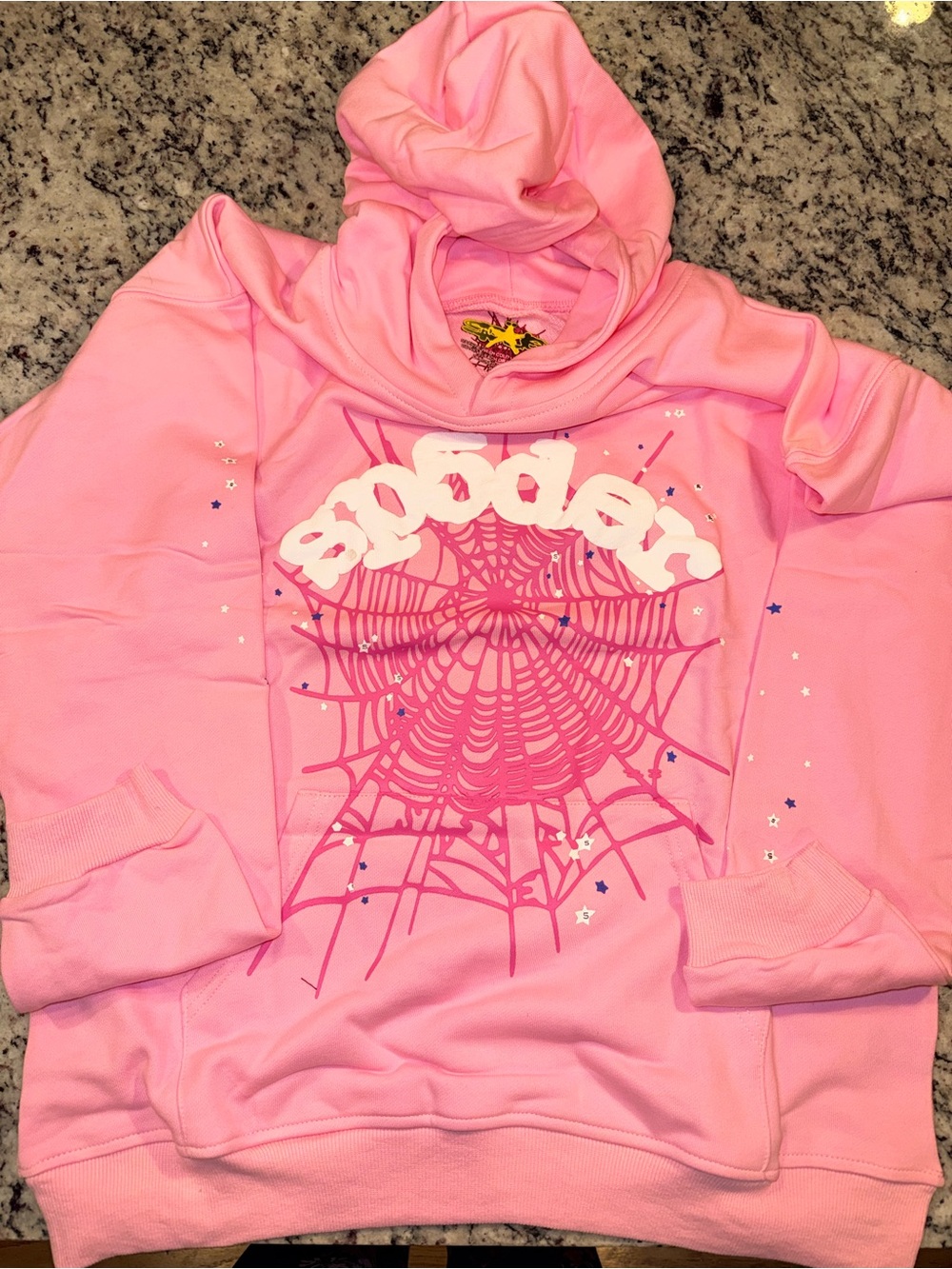 Pink Graphic Hoodie